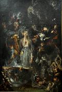 Cornelis Holsteyn Fantasy based on Goethe's Faust oil painting artist